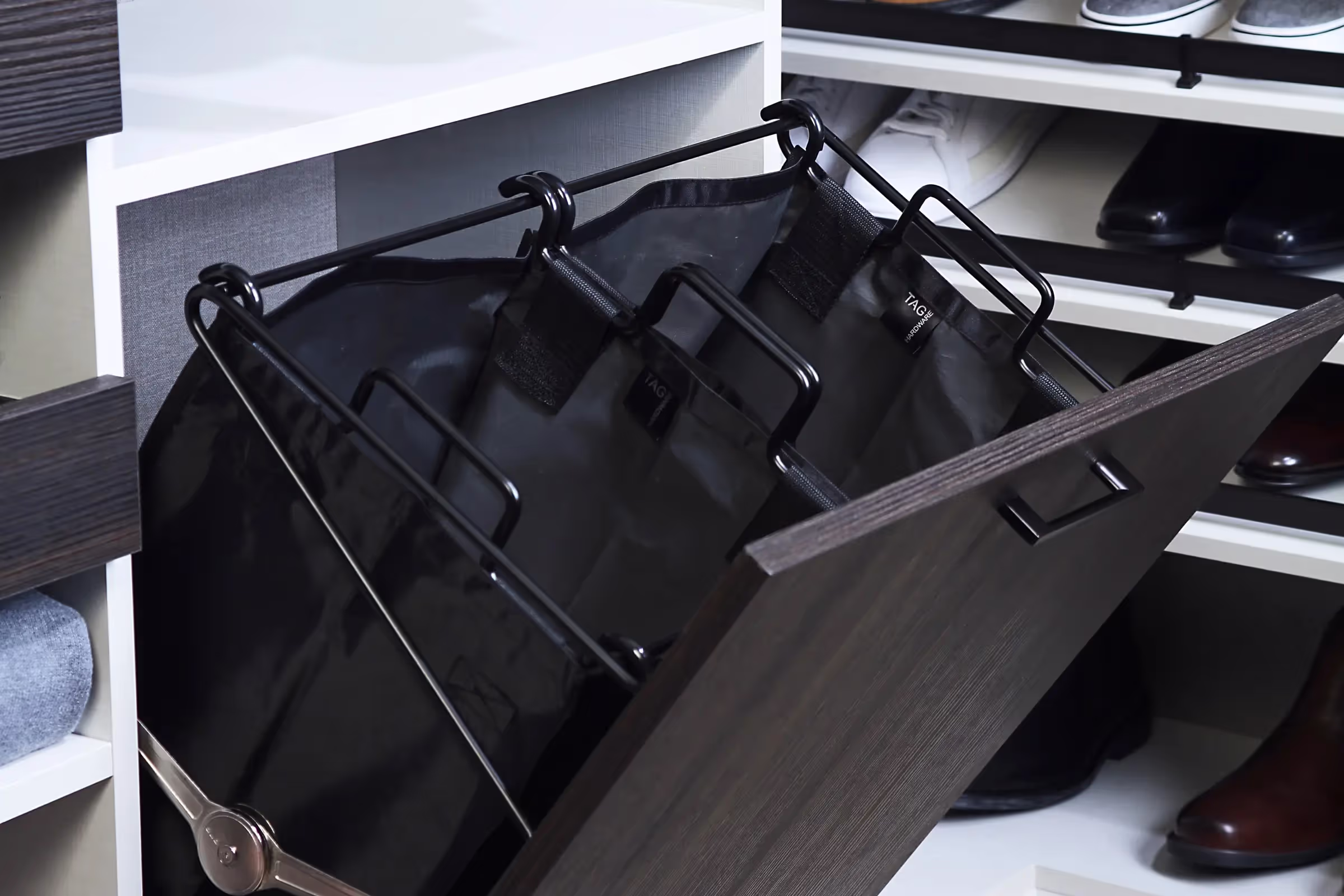 Tilt-Out Hamper
